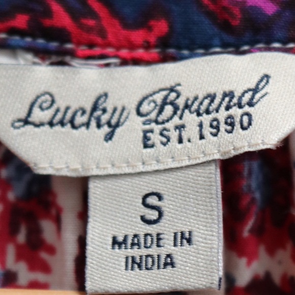 Lucky Brand ruffle sleeveless top - Picture 5 of 5